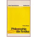 Philosophie der Antike: Grundkurs Philosophie Band 6  - Ricken,Friedo