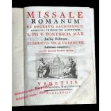 Missale Romanum ex Decreto Sacrosancti Concilii  ...(1768)