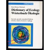 Dictionary of Ecology = Wörterbuch Ökologie  - Ohrbach, Karl H.