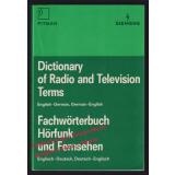 Fachwörterbuch Hörfunk und Fernsehen  - ARD/ZDF/BBC (Hrsg)