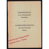 Grundgesetz für die Bundesrepublik Deutschland - Landesverfassung Bremen (1968)