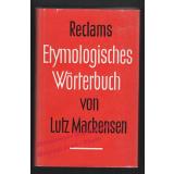 Etymologisches Wörterbuch der deutschen Sprache (1966)  - Mackensen, Lutz