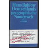 Deutschlands geographische Namenwelt  - Bahlow, Hans