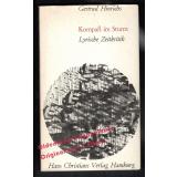 Kompaß im Sturm: Lyrische Zeitkritik (1964)  - Hinrichs, Gertrud